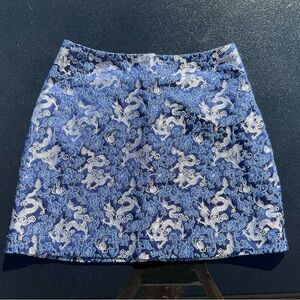 twik - Dragon Brocade Mini Skirt - Size M